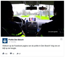 Videoproductie voor politie Den Bosch