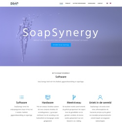 Hosting en website voor Soap Synergy