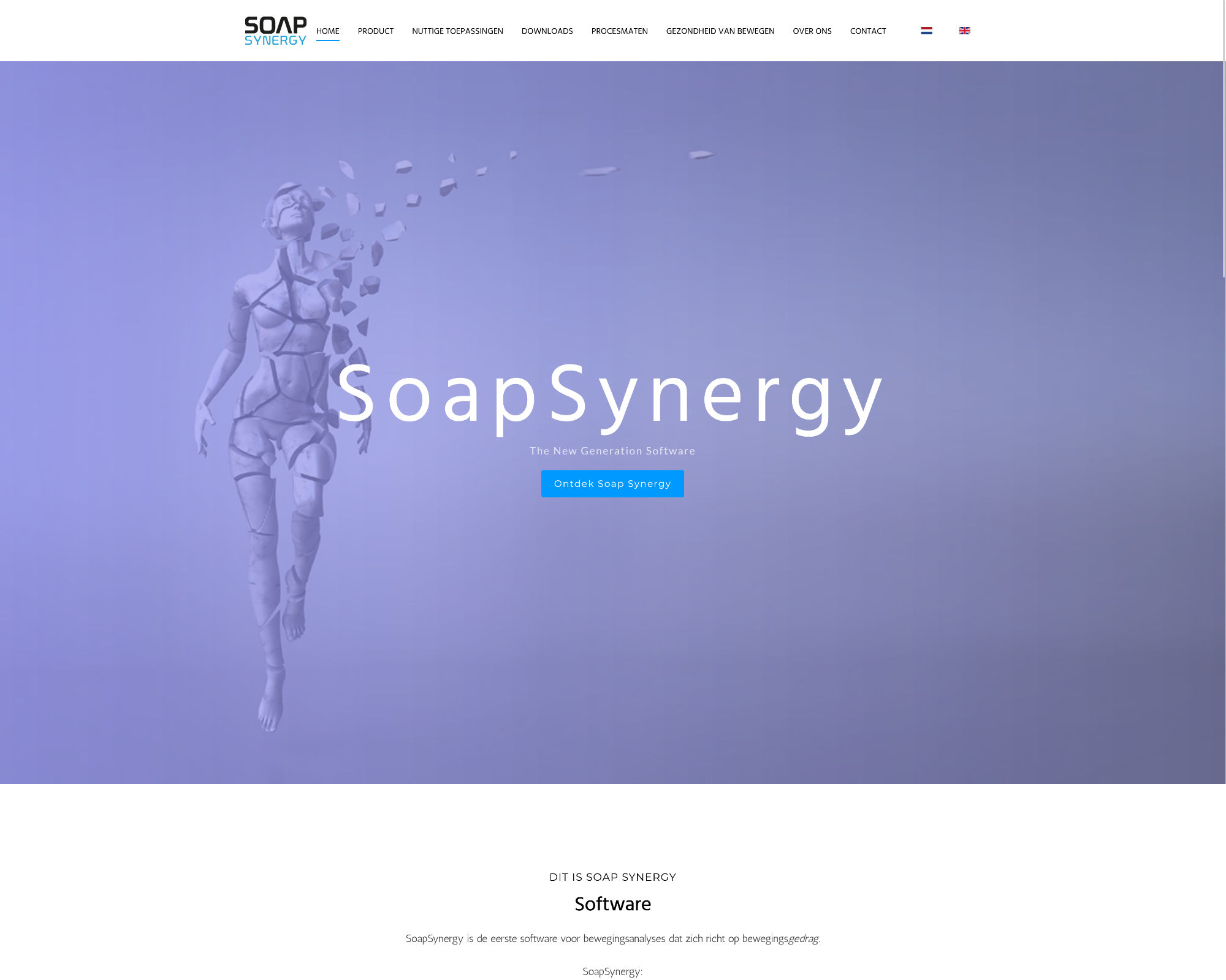 Screenshot van SoapSynergy