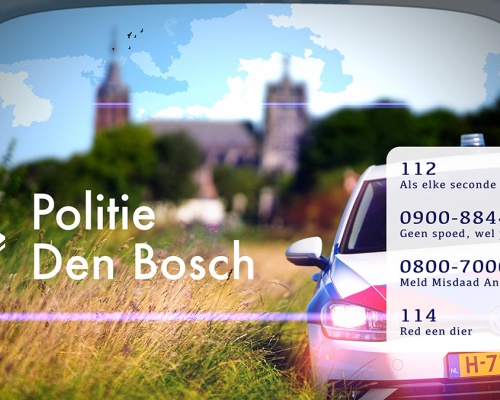 Huisstijl animatie politie Den Bosch